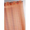 Rideau voilage orange jaune