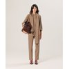Manteau 3/4 marron femme