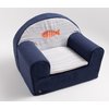 Fauteuil club tissu