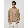 Blazer camel Mango