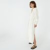 Robe blanche à volant