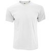 Tee shirt blanc col rond homme