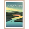 Affiche + Cadre En Bois - Chêne