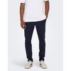 Chino rayé homme
