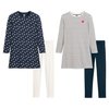 Chemise de nuit fille manche longue