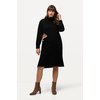 Robe laine col roulé femme
