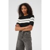 Noir Blanc Black/Chalk Stripe