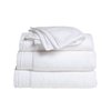 Serviette de bain Blanc Cerise