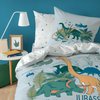 Linge de lit dinosaure