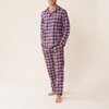 Geruite pyjama heren