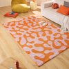 Tapis vintage rose