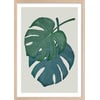 Affiche + Cadre En Bois - Chêne