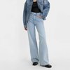 Jean wide leg femme taille haute