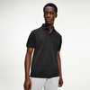 Poloshirt herren schwarz