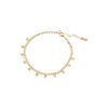 Bracelet de cheville or