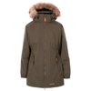 Parka kaki doublé femme