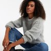 Pull mohair gris