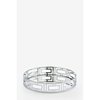 Plateau miroir argent
