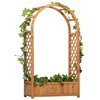 Arche de jardin en bois