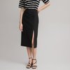 Jupe crayon noire grande taille