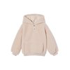 Pull fausse fourrure fille