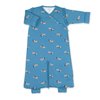 Bleu Foncé Print Wouff Turquoise