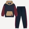 Bleu Marine/Bordeaux