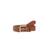 Ceinture cuir tresse homme