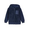 Pull capuche fausse fourrure