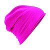 Bonnet femme rose poudré
