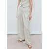 Tailleur beige femme Mango
