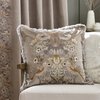 Green and gold cushions