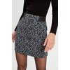 Jupe droite en viscose