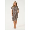 Beige Noir Marron Animalier Leopard