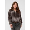 Marron Blanc Coffee Bean/Chalk Stripe