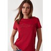 Tee shirt Guess rouge femme