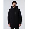 Parka homme noir capuche
