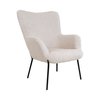Housse fauteuil bouclette