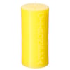 Bougie Boule Atmosphera - Jaune, 445g - Durée 45h - Diamètre 10cm