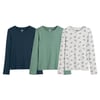 Marine + Gris + Vert