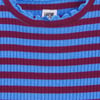 Bordeaux/blauw