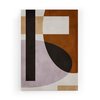 Imprimé Abstrait Mixte