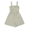 Vert Oil Green Vert Moda Stripe