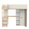 Chambre mezzanine avec bureau