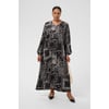 Noir Black/Turtledove Scarf Print