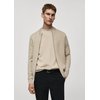 Cardigan beige homme
