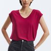 Rood wit gestreept shirt dames