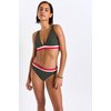 Bas de maillot de bain femme kaki