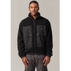 Veste fausse fourrure noire