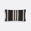 Housse de coussin noir